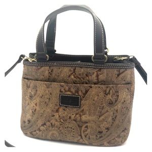 RELIC Paisley Embossed tooled purse handbag